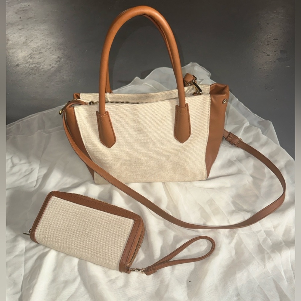 Matching purse & wallet set